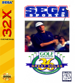 36 Great Holes Starring Fred Couples 32X ROM